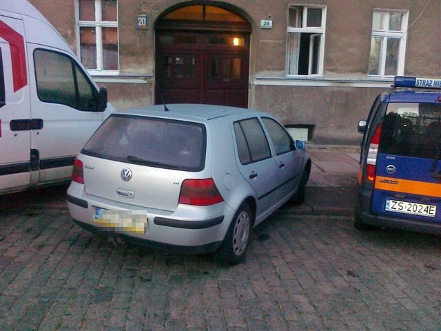 Szczecin. Blokowanie bramy