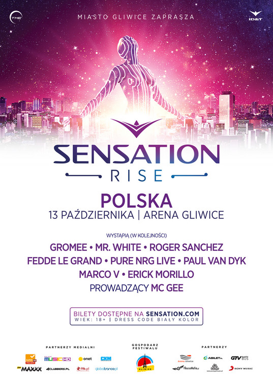 Sensation Poland 2018 - plakat