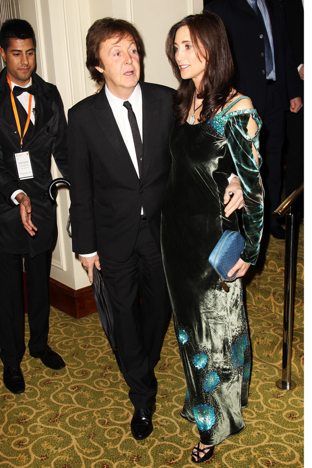 Sir Paul McCartney i  Nancy Shevell na BAFTA 2011