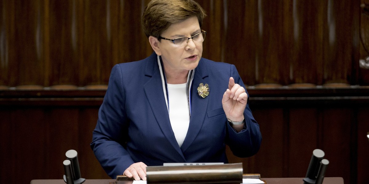 Beata Szydło, premier RP