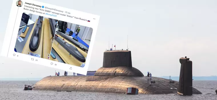 Rosjanie prezentują projekt nowego okrętu podwodnego. "Artcurus" dostosowany do przenoszenia głowic jądrowych