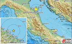 Trzęsienie ziemi we Włoszech. Zamknięte szkoły, wstrzymany ruch kolejowy
