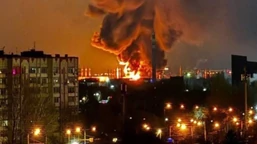 rosyjski kurort w ogniu! celne uderzenie ukraińskich dronów