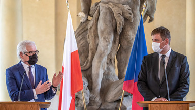 Czaputowicz w Czechach. "Początek debaty o całkowitym otwarciu granic"