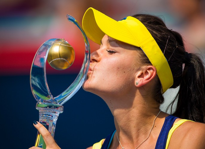 Tak Radwańska cieszyła się ze zwycięstwa nad Williams