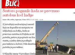 "Autobus był stary, a kierowca nie uważał"