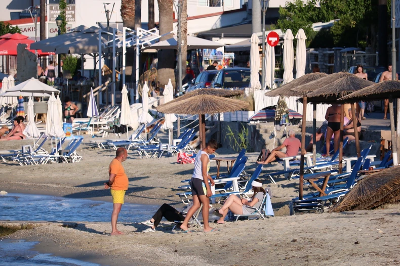 Plaža na Pefkohoriju