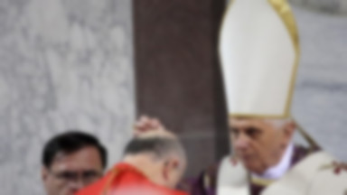 Papież przewodniczył uroczystościom Środy Popielcowej