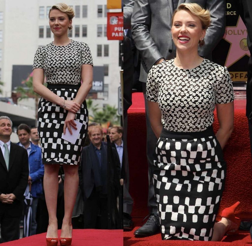 Scarlett Johansson Aleja Gwiazd w Hollywood