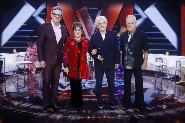 Piotr Salata, Regina Roslaniec Bavcevic, Tadeusz Talarek, Roman Wojciechowski - finaliści piątej edycji "The Voice Senior".