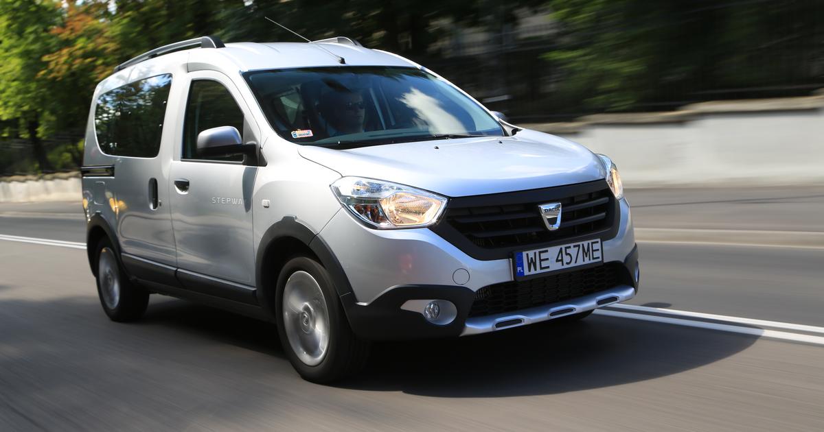 Dacia Dokker 1.2 TCe Stepway dużo przestrzeni w dobrej