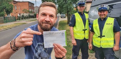 Kossakowski zatrzymany przez policję. To co stało się później, wprawiło go w zdumienie