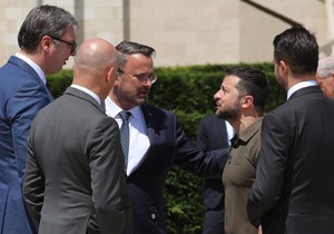 Vučić i Zelenski su se upoznali u Moldaviji u junu 2023. | Foto: REUTERS/Vladislav Culiomza