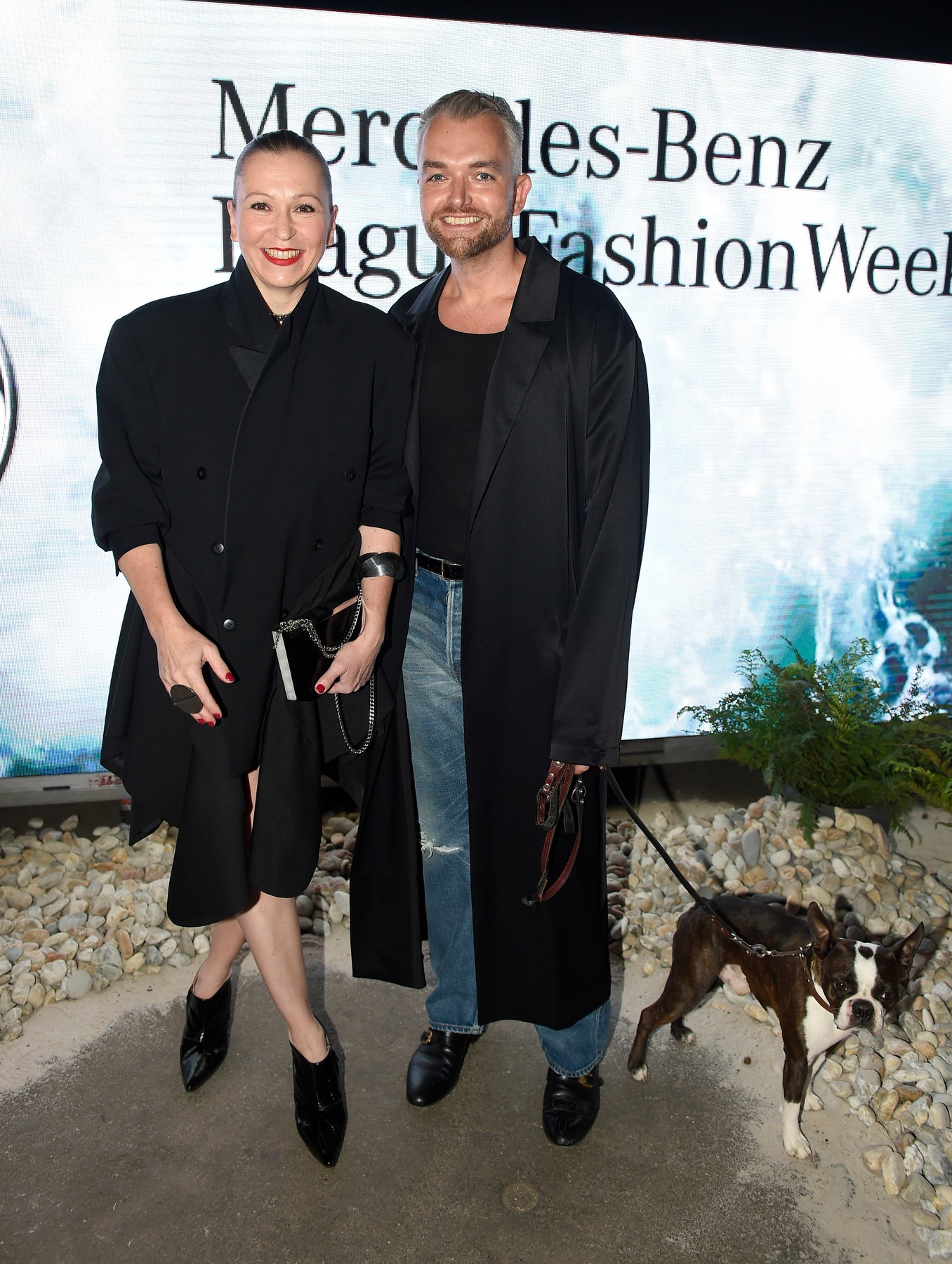 Stylista Jan Pokorný a Zuzana Stivínová. 