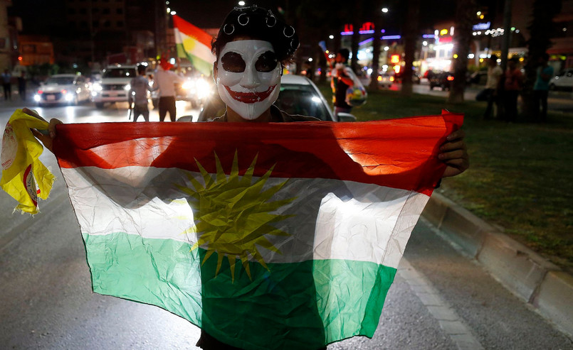 Kurdowie cieszą się z wyników referendum
