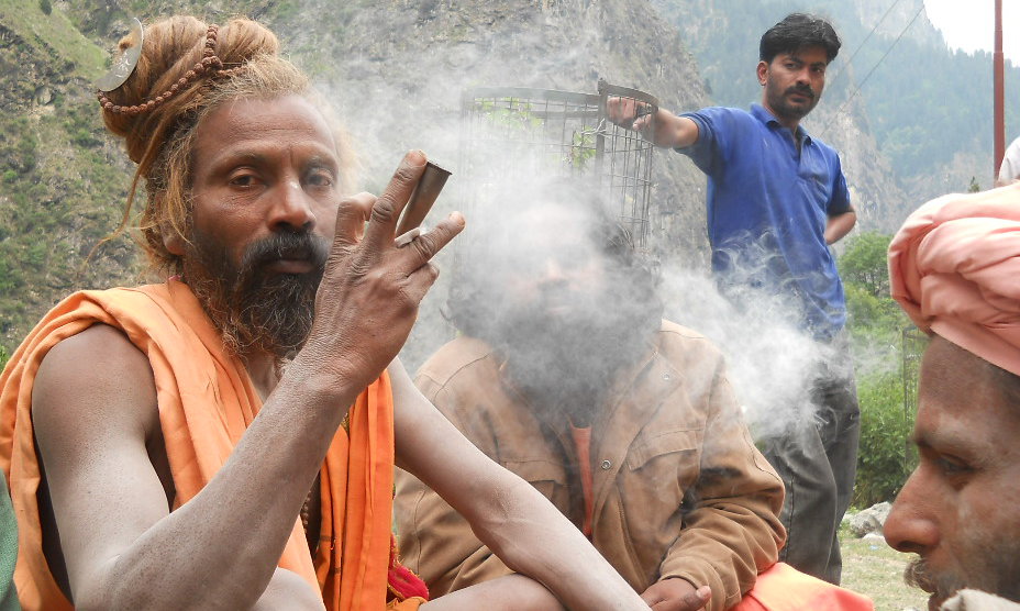 Sekata kanibali Aghori w Indiach
