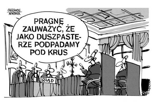 Księża do KRUS emerytury krzętowski