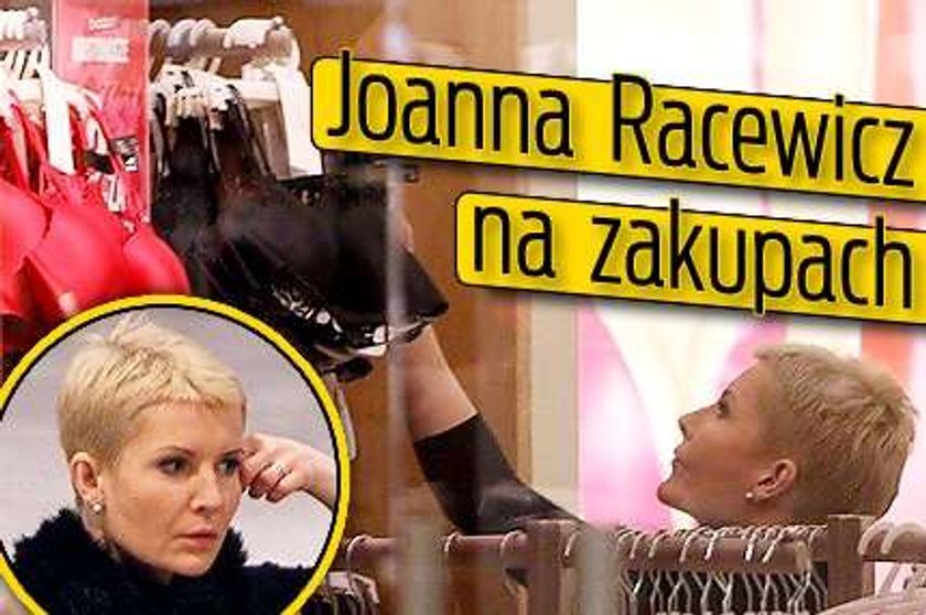 Joanna Racewicz na zakupach