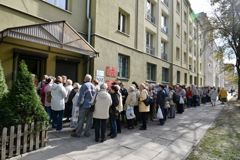 Kolejka do przychodni