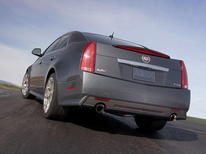 Detroit 2008: Cadillac CTS-V - supersedan po amerykańsku