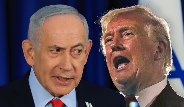 Donald Tramp i Benjamin Netanjahu 