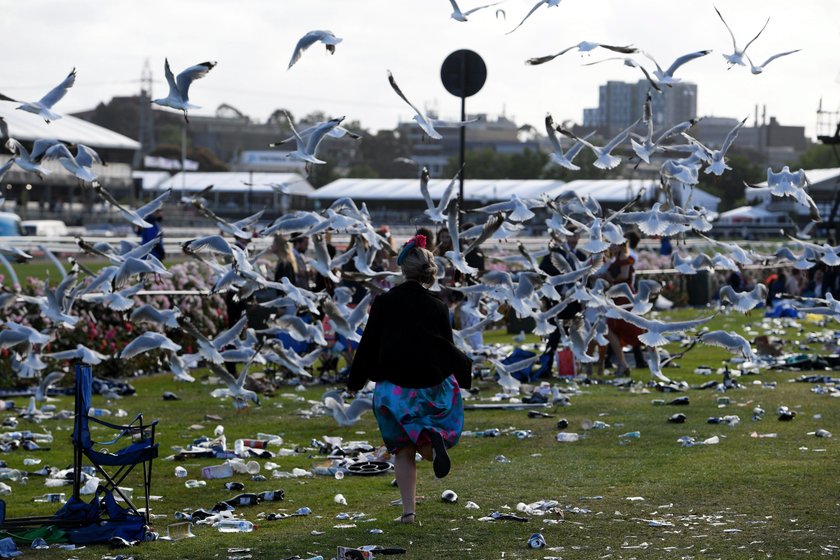 Melbourne Cup Day at Flemington Racecourse in Melbourne