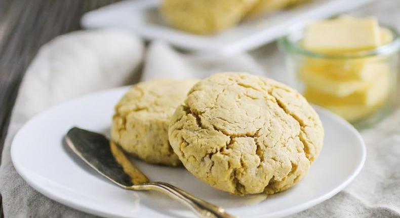 Cassava flour biscuit