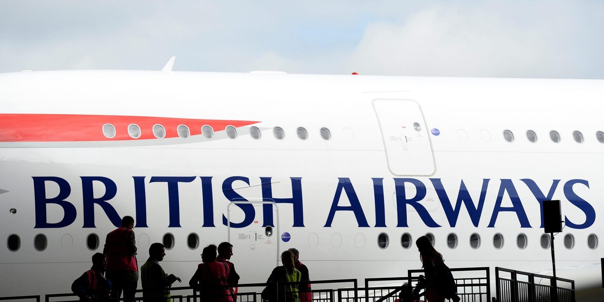 Awaryjne lądowanie samolotu British Airways