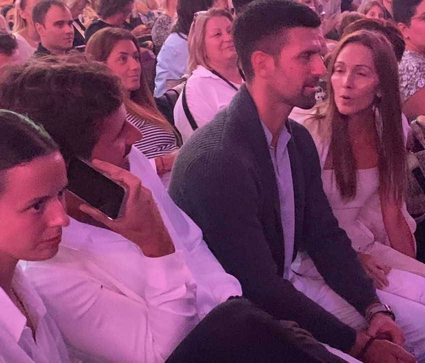 Letisija, Marko, Novak, Jelena Đoković