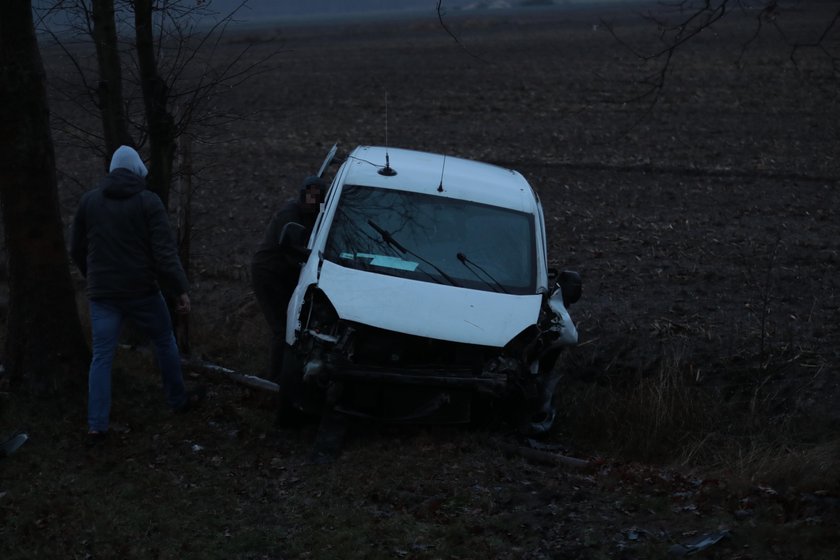 Groźny wypadek na "trasie śmierci" pod Zieloną Górą