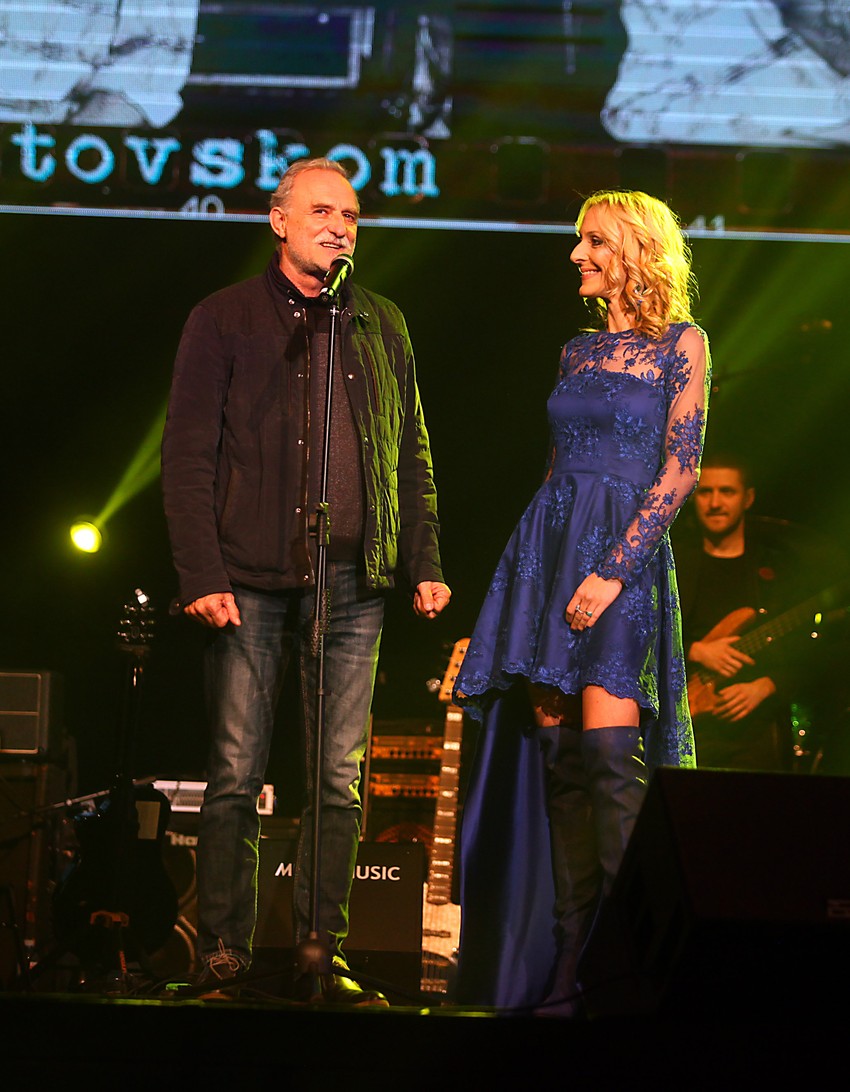 Lazar Ristovski i Sanda Ristovski