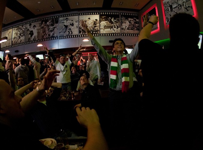 Kibice murem za Legią