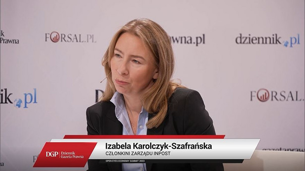 Izabela Karolczyk-Szafrańska, członkini zarządu Inpost