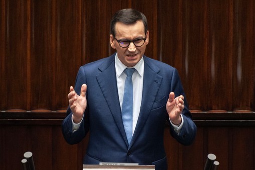 Mateusz Morawiecki w Sejmie