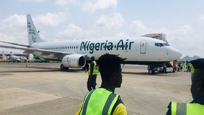 Three day before the end of Muhammadu Buhari's government, former aviation minister, Hadi Sirika presented this aircraft as Nigeria’s national career. [TheNation]