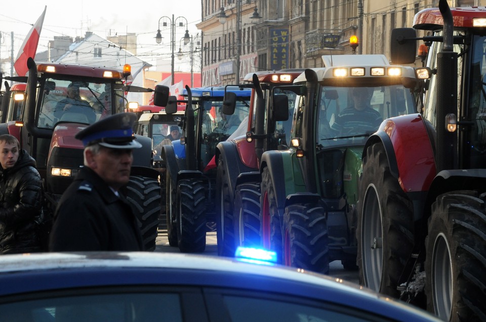 BYDGOSZCZ PROTEST ROLNIKÓW