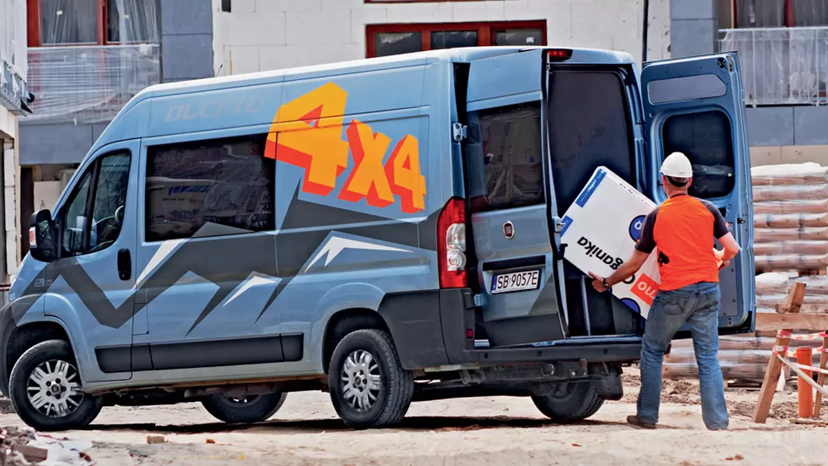 Fiat Ducato z napędem 4x4 stworzony do ciężkiej pracy