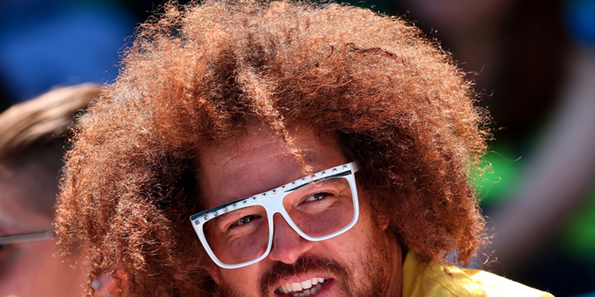 Redfoo, a rapper and DJ from the group LMFAO.