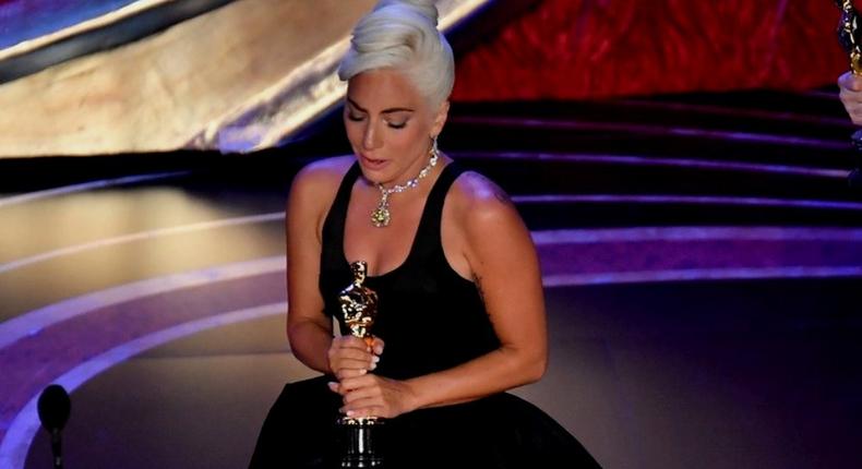 Lady Gaga wins Oscars for Best Original Song [Variety]