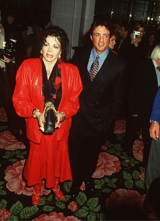 Zagraniczne gwiazdy z mamami na czerwonym dywanie: Sylvester Stallone i Jackie Stallone
