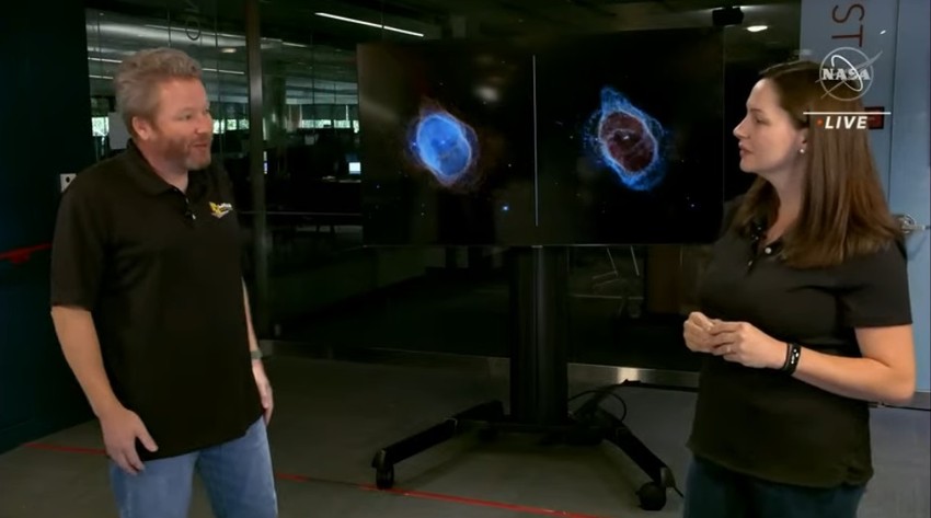 Teleskop Džejms Veb - prstenasta nebula