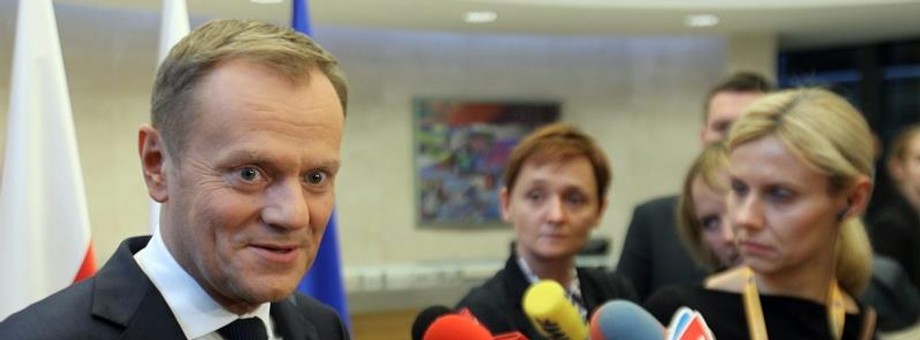 Tusk konferencja Bruksela