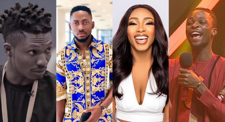 BBNaija winners Efe Ejeba, Miracle Ikechukwu , Mercy Eke, Laycon 