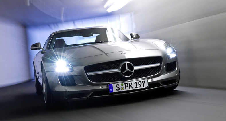 IAA Frankfurt 2009: Mercedes-Benz SLS AMG – Gullwing XXI wieku, pierwsze wrażenia