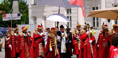 Rycerze przemaszerowali przez stolicę. Dowodził ks. Natanek