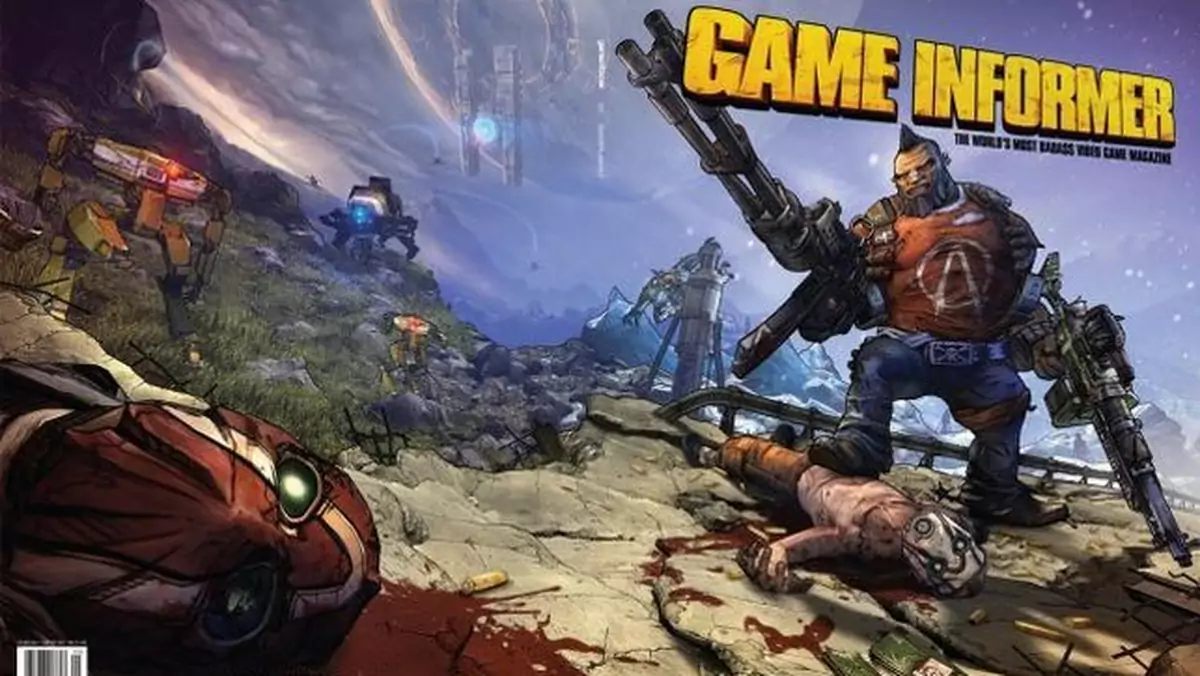 Borderlands 2 zdobi okładkę Game Informera