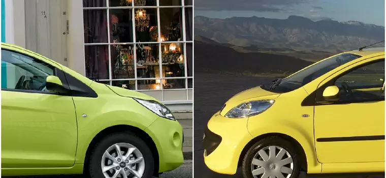 Porównanie: Ford Ka II vs. Peugeot 107 - miejski styl