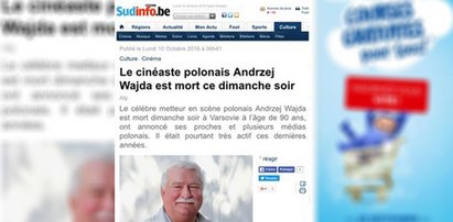 Uśmiercili polskiego prezydenta. Pomylili Wałęsę z Wajdą