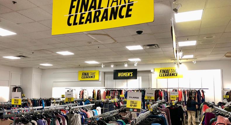 JCPenney final clearance