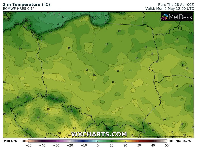 Temperatura znów zacznie rosnąć